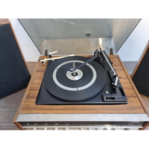 1483 - Three items, one Ferguson 3457B stereo music centre comprising three band receiver and three speed B... 