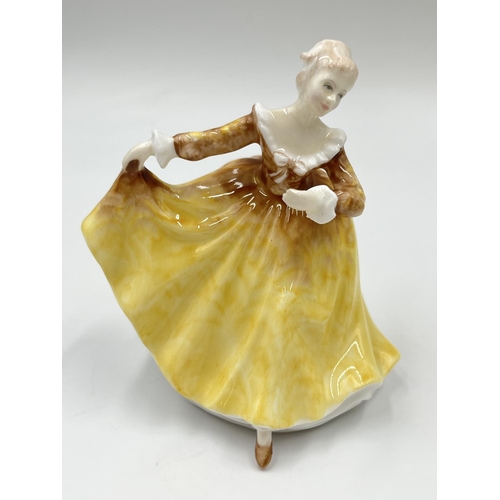 1175 - Four Royal Doulton miniature lady figurines, Kirsty - HN 3743, Buttercup - HN 3268, Sunday Best - HN... 