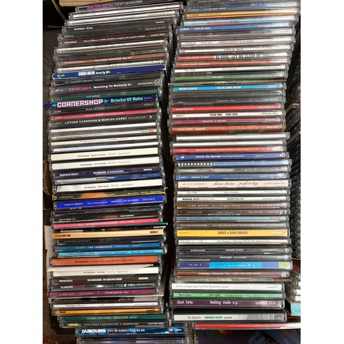 1516 - Two boxes containing a collection of CD singles