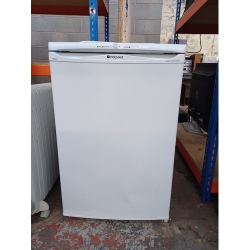 1574A - A Hotpoint Iced Diamond RZAV21 under counter freezer