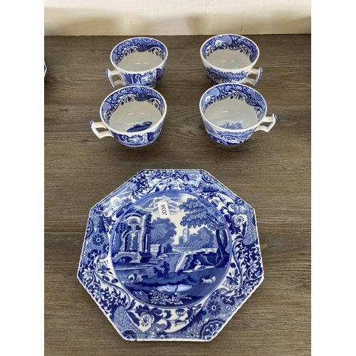 361 - Approx. twenty nine pieces of Spode china, twenty eight pieces of Italian design and one Copeland Sp... 