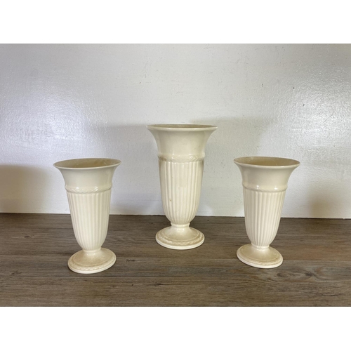 379 - Ten Wedgwood Edme vases - largest approx. 29cm high