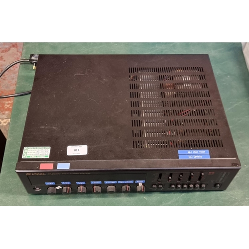 817 - An Inkel PA-2000 public address amplifier