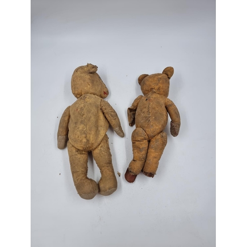 464 - Two vintage articulated teddy bears