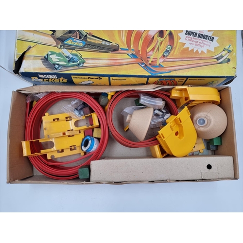 482 - A boxed vintage Corgi no. 2074 Rockets Triple Loop speed circuit with instruction manual