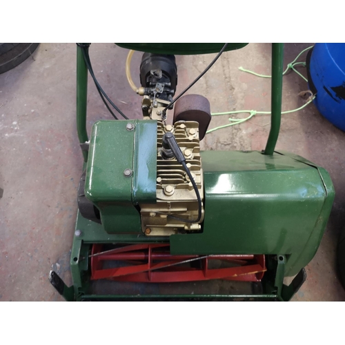 248A - A vintage petrol powered lawn mower