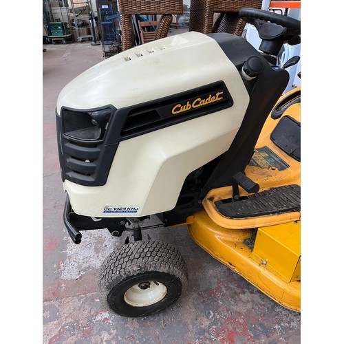 243 - A Cub Cadet KHJ Hydrostatic 1024CC ride on lawn mower