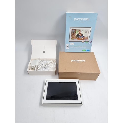 732 - A boxed Facebook Portal Mini 8