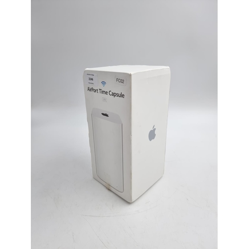 711 - A boxed Apple A1470 AirPort Time Capsule (5th Generation) 2TB Wireless Router