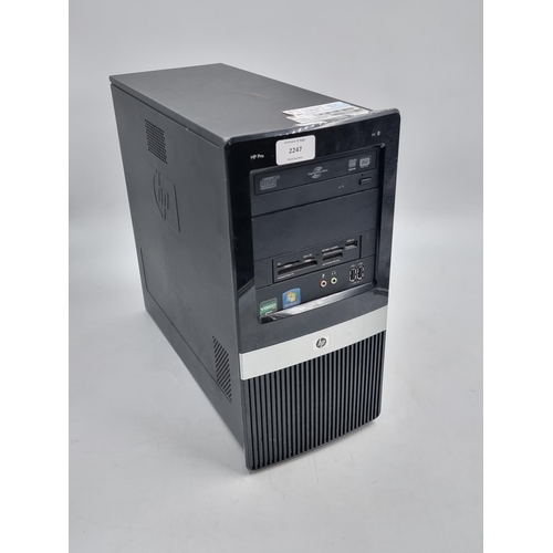 712 - A HP Pro 3135 MT desktop PC