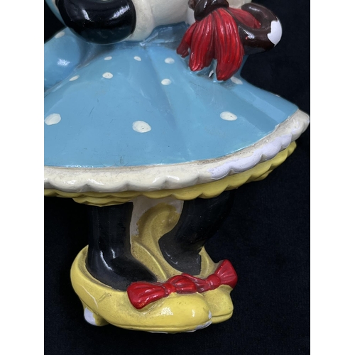 216A - A 1959 Bossons Stars of Disneyland collection Minnie Mouse chalkware wall plaque figurine - approx. ... 