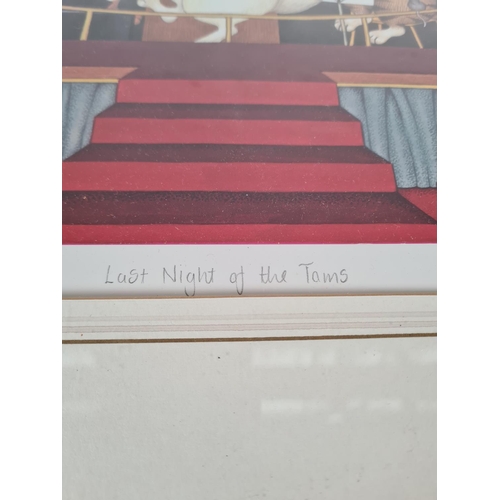 187 - A framed Linda Jane Smith 'Last Night of The Toms' pencil signed limited edition no. 31 of 750 print... 