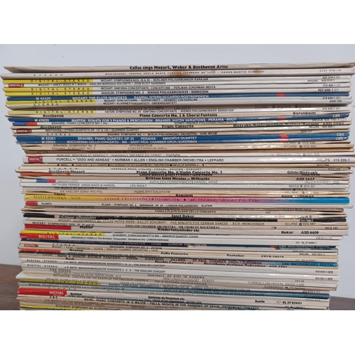 782 - A large collection of mostly classical LP vinyl records - see images for titles and catalogue number... 