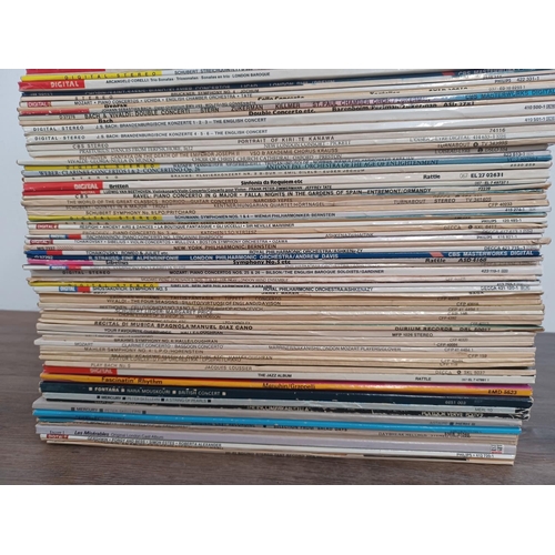 782 - A large collection of mostly classical LP vinyl records - see images for titles and catalogue number... 