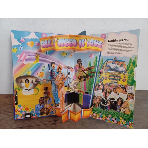 787 - A 1985 Rockups - The Beatles Story Pop-Up book