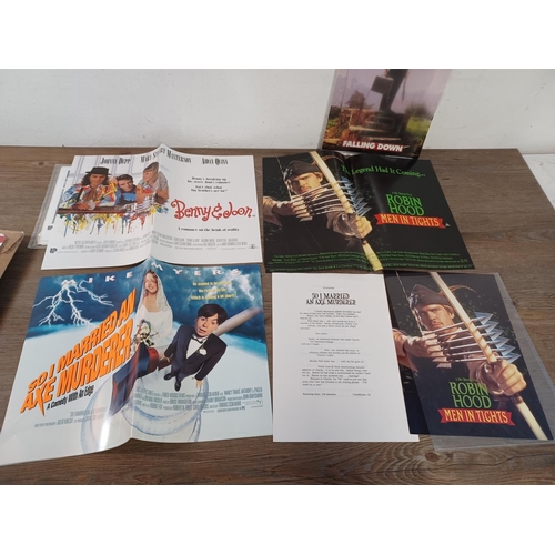 788 - A collection of film promotional items to include Jurassic Park, Rough Magic, Untamed Heart, So I Ma... 