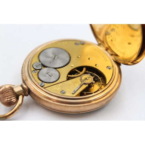 1160 - A Mason & Son Middlesborough open face handwind pocket watch