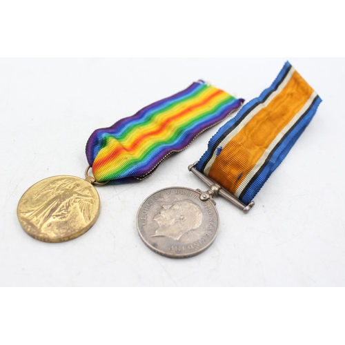 1186 - A WWI medal pair with original ribbons awarded to 275788 SPR R. H Chester R.E