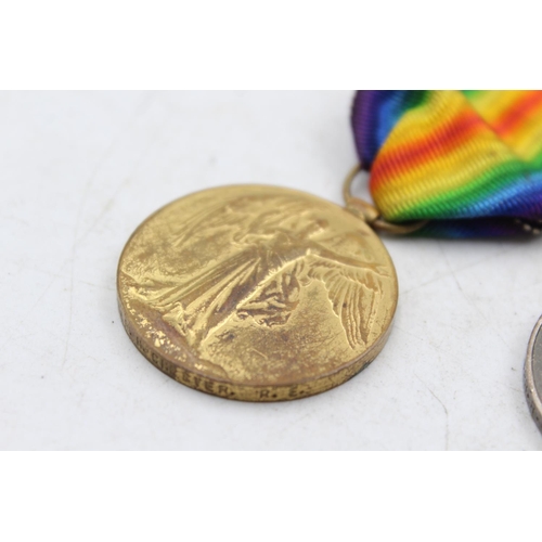 1186 - A WWI medal pair with original ribbons awarded to 275788 SPR R. H Chester R.E