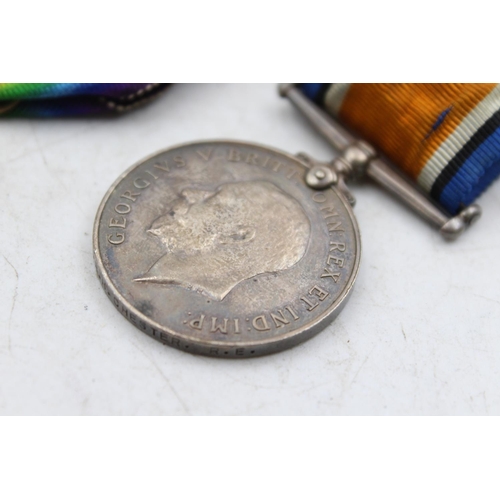 1186 - A WWI medal pair with original ribbons awarded to 275788 SPR R. H Chester R.E