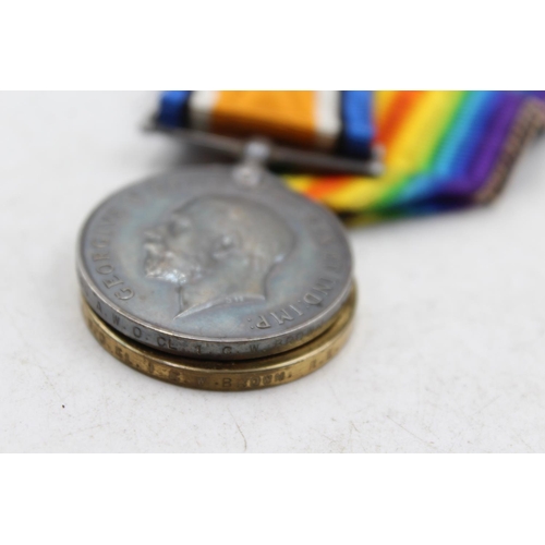 1192 - A WWI medal pair with original ribbons awarded to WR-313994 A.W.O CL.I C.W. Brown R.E