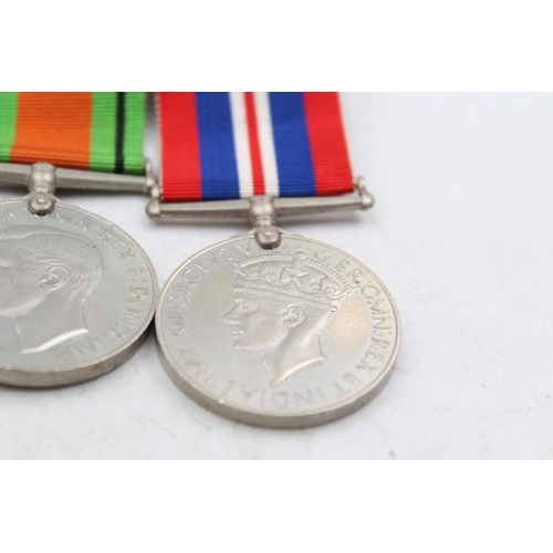 1194 - A WWII mounted medal group to include the France and Germany Star, the 1939-1945 Star etc.