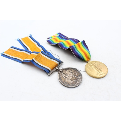 1198 - A WWI medal pair with original ribbons awarded to 155249 SPR W. Weikle R.E