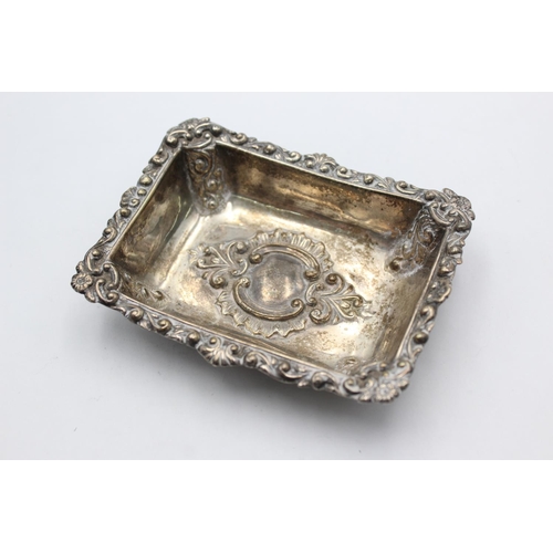 1276 - A Victorian Deakin & Francis hallmarked Birmingham silver trinket dish, dated 1897 - approx. gross w... 