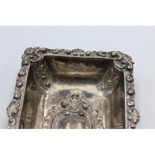 1276 - A Victorian Deakin & Francis hallmarked Birmingham silver trinket dish, dated 1897 - approx. gross w... 