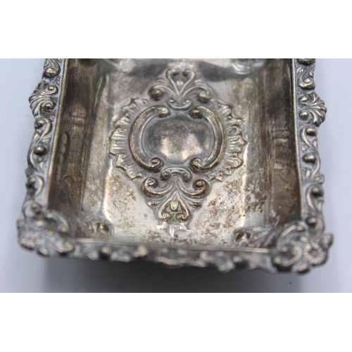 1276 - A Victorian Deakin & Francis hallmarked Birmingham silver trinket dish, dated 1897 - approx. gross w... 