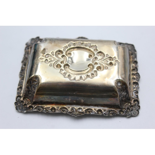 1276 - A Victorian Deakin & Francis hallmarked Birmingham silver trinket dish, dated 1897 - approx. gross w... 