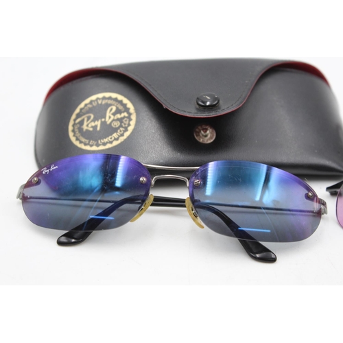 388 - Three pairs of Ray-Ban sunglasses