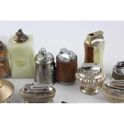 474 - Twenty vintage table lighters