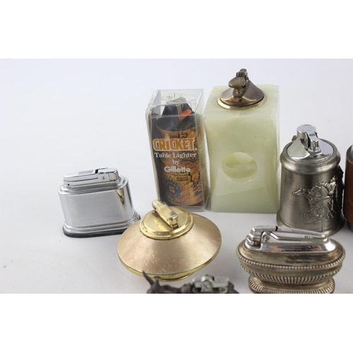 474 - Twenty vintage table lighters