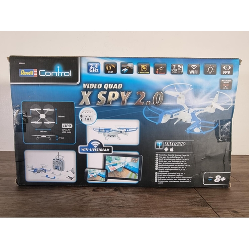 328 - A boxed Revell Control video quad X Spy 2.0 remote control camera quadrocopter - model no. 23954