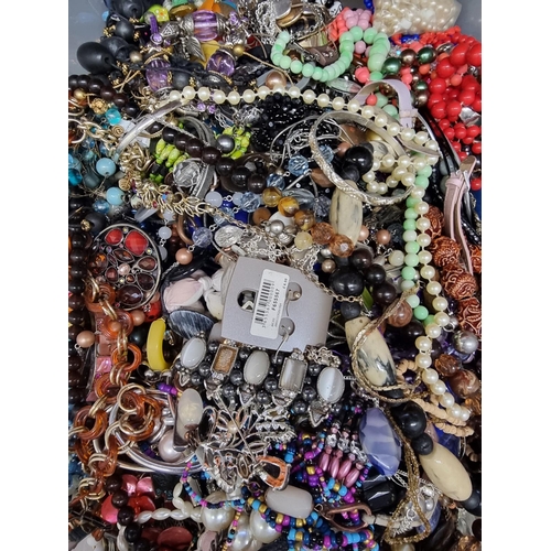 393 - Approx. 20.5kg of costume jewellery