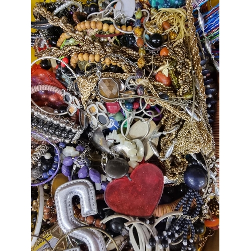 397 - Approx. 20kg of costume jewellery