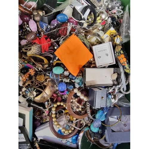 399 - Approx. 24kg of costume jewellery