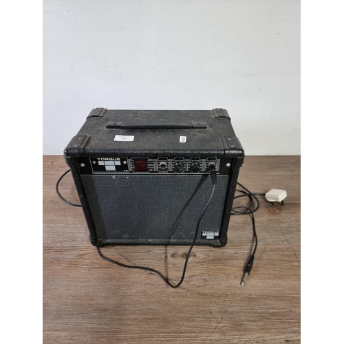 797 - A Torque Acoustics T5 guitar practice amplifier