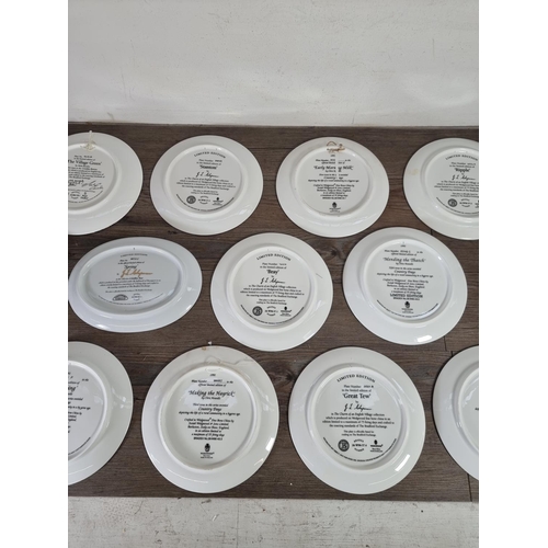 273 - A collection of ceramic limited edition collector's plates to include Wedgwood, Royal Doulton, Daven... 