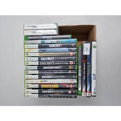 728 - Various video games to include, Xbox 360, Xbox One, Nintendo DS and PC titles - see image for titles