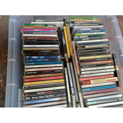 770 - Two boxes containing a collection of CDs - see images for titles