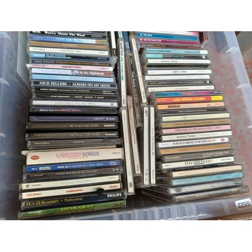 770 - Two boxes containing a collection of CDs - see images for titles