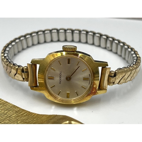 1125 - Twelve vintage women's wristwatches to include Seiko 5, Rotary etc.