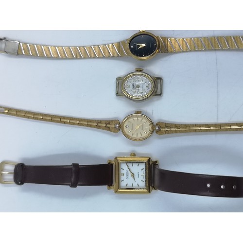 1167A - Nine quartz wristwatches to include Sekonda, Accurist etc.