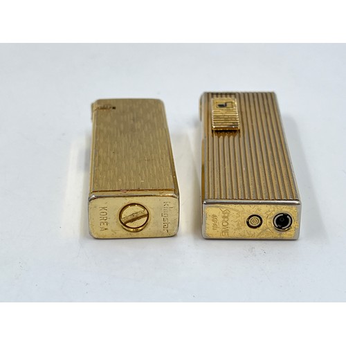 1204A - Thirteen vintage cigarette lighters to include Ronson, Zippo, Colibri etc.