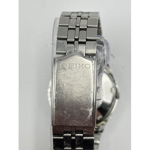 1132A - A Seiko 5 automatic men's wristwatch - ref no. 6309-8960