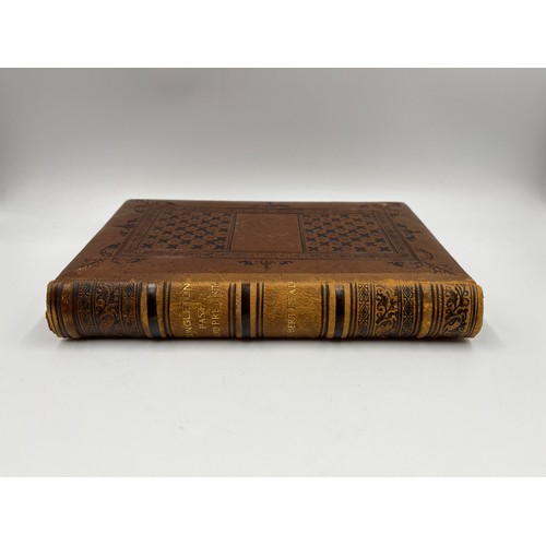 437 - A Victorian Congleton Past And Present leather bound book by Robert Head, dated 1887