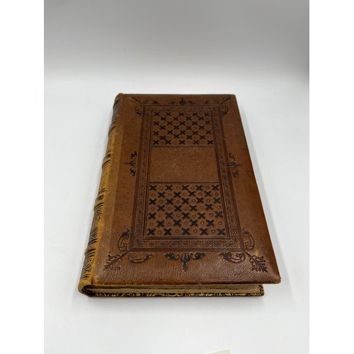 437 - A Victorian Congleton Past And Present leather bound book by Robert Head, dated 1887