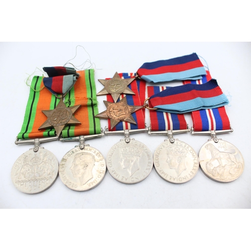 1159F - Eight WWII medals